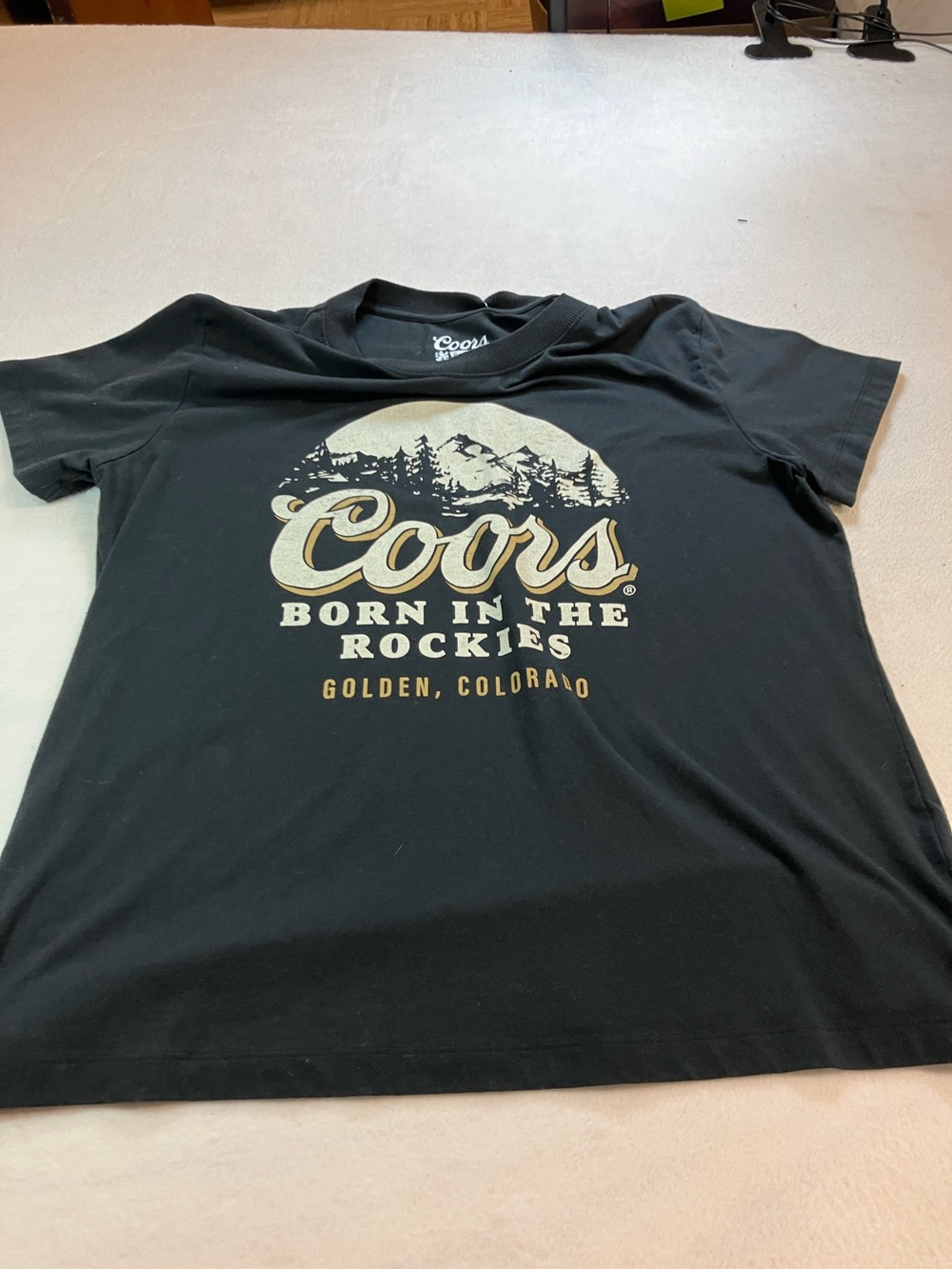 Hybrid Apparel Black Coors Banquet Label Tee